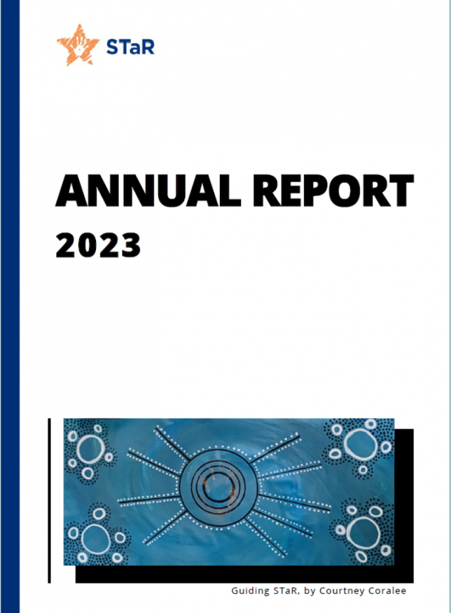 STaR Annual Report Title page