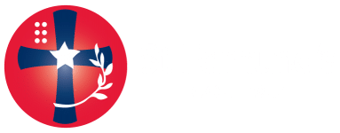 St Ed Logo White